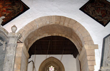 west tower arch March 2008